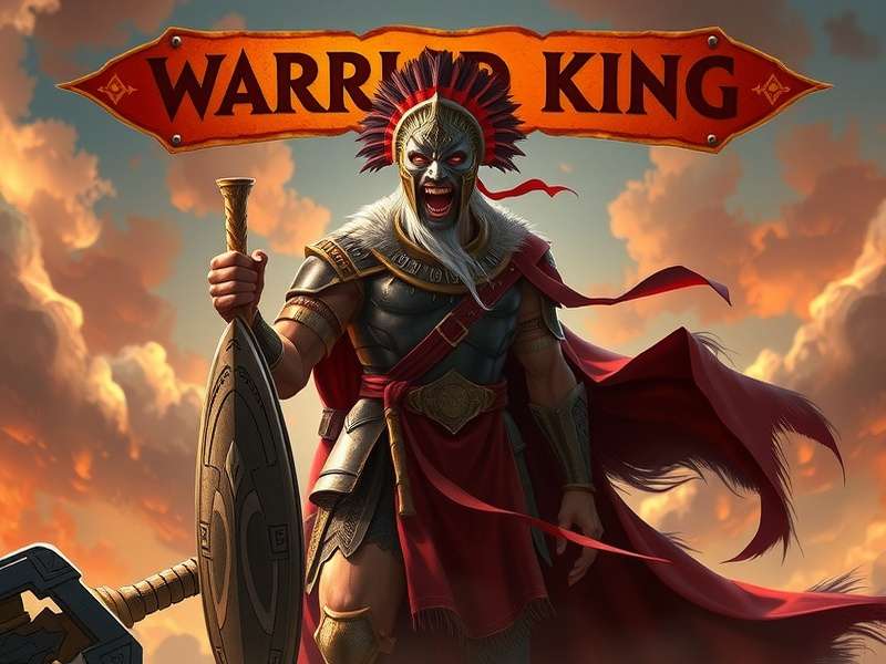 War Zone Warrior King Game Banner